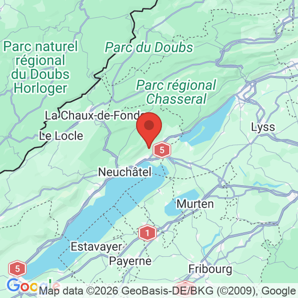 Prévisualisation de la carte