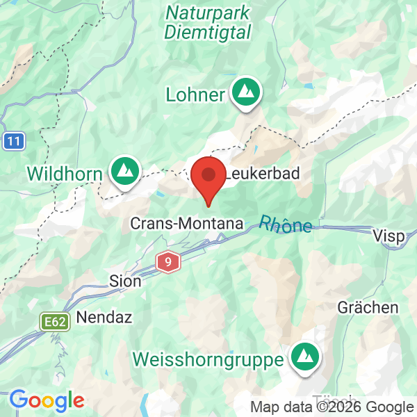 Prévisualisation de la carte