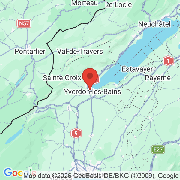 Prévisualisation de la carte