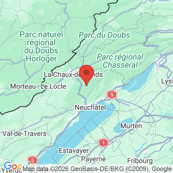 Prévisualisation de la carte