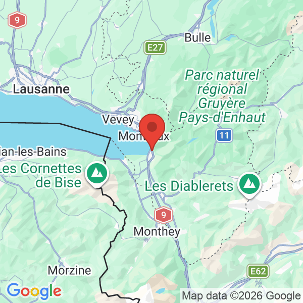 Prévisualisation de la carte