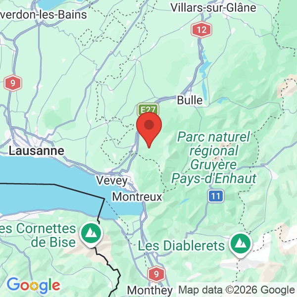 Prévisualisation de la carte