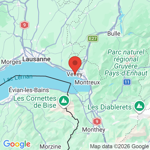 Prévisualisation de la carte