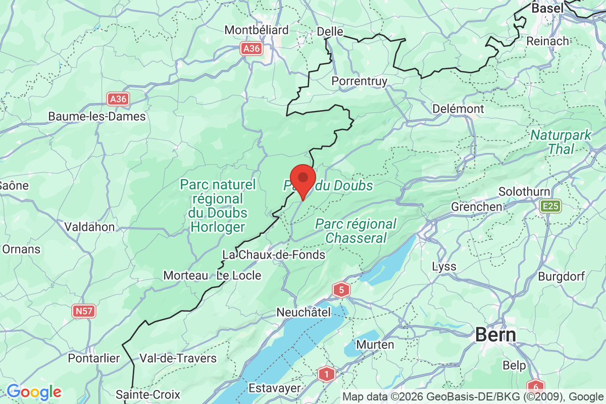 Prévisualisation de la carte