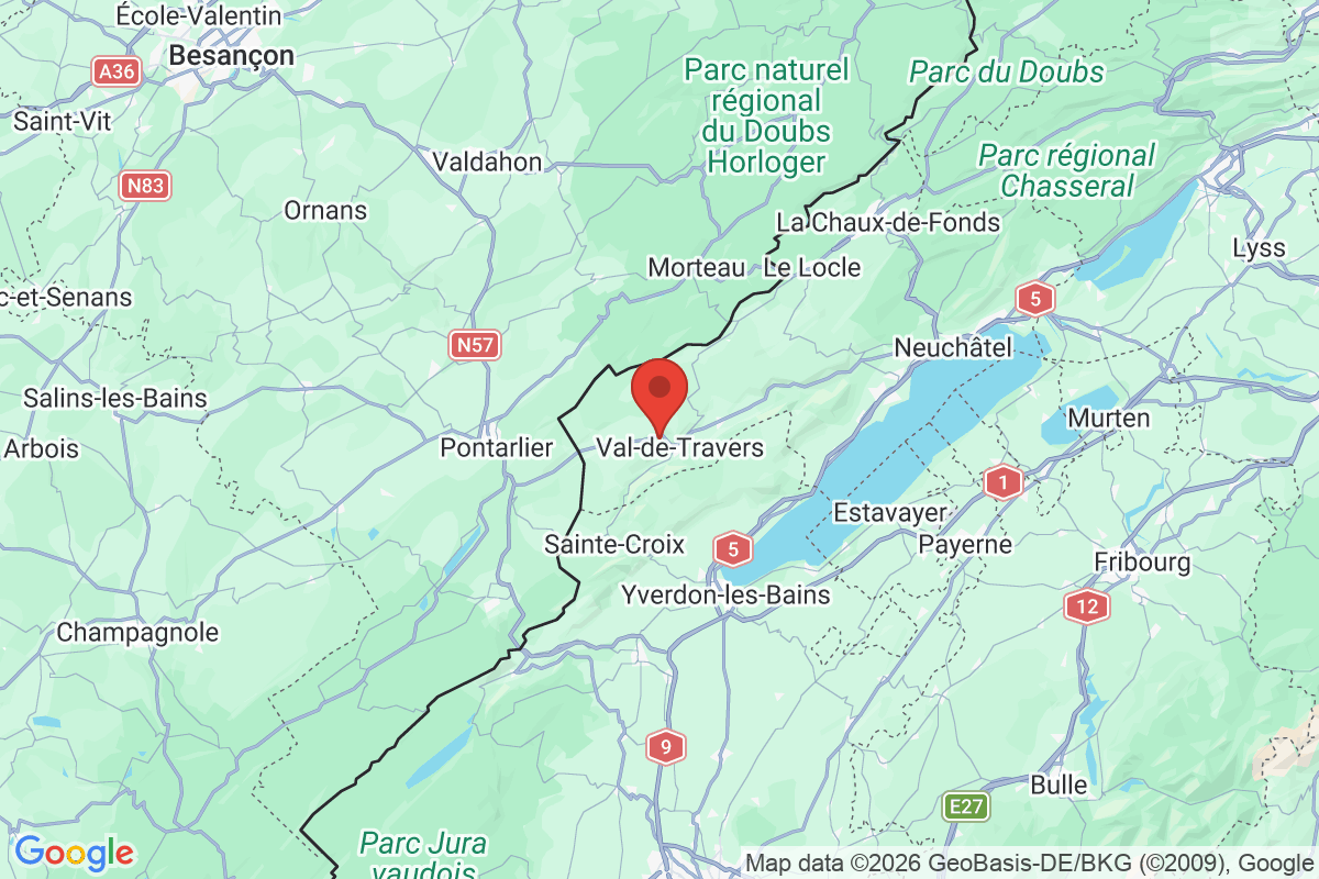 Prévisualisation de la carte