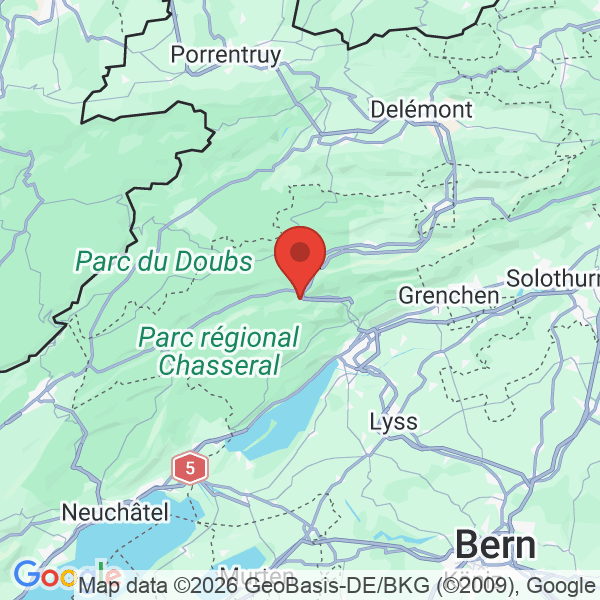 Prévisualisation de la carte
