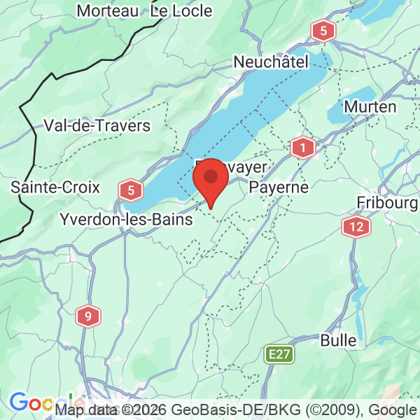Prévisualisation de la carte
