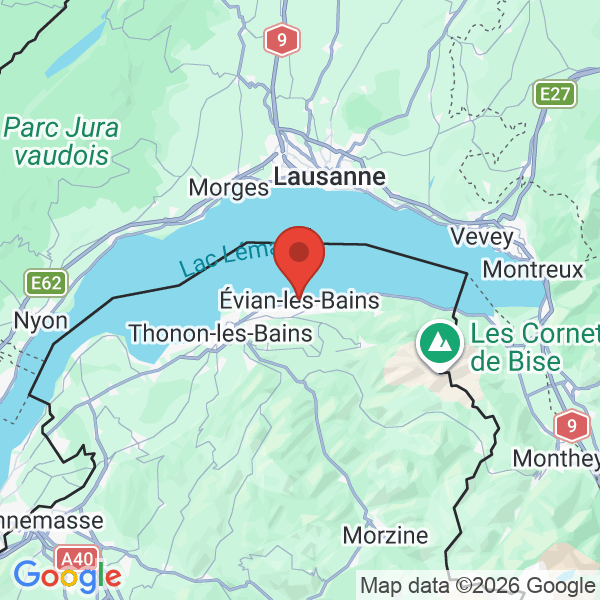 Prévisualisation de la carte