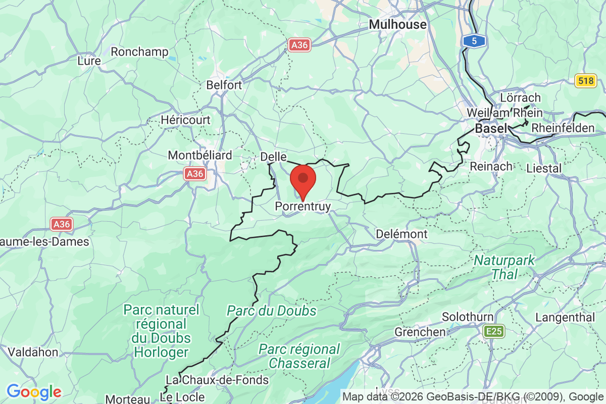 Prévisualisation de la carte