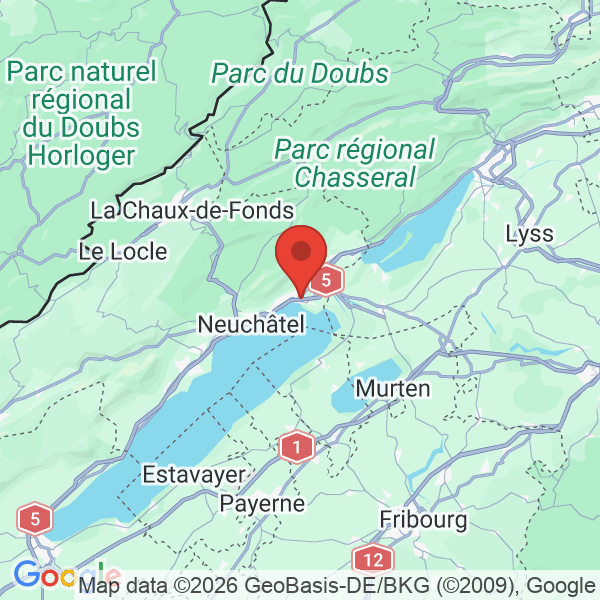 Prévisualisation de la carte