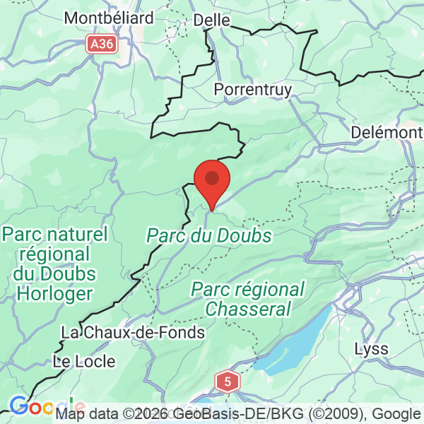 Prévisualisation de la carte