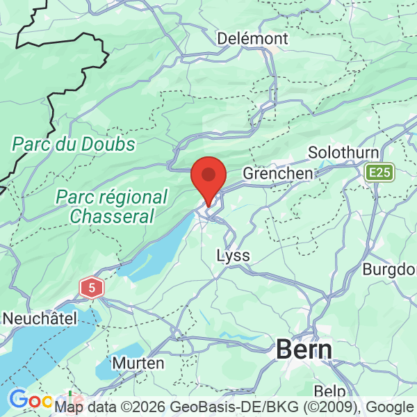 Prévisualisation de la carte