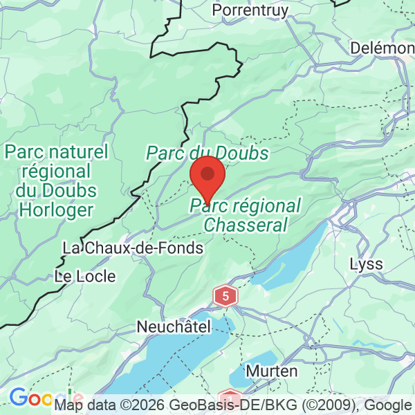 Prévisualisation de la carte