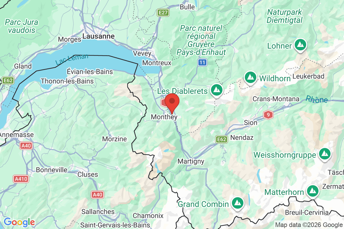 Prévisualisation de la carte