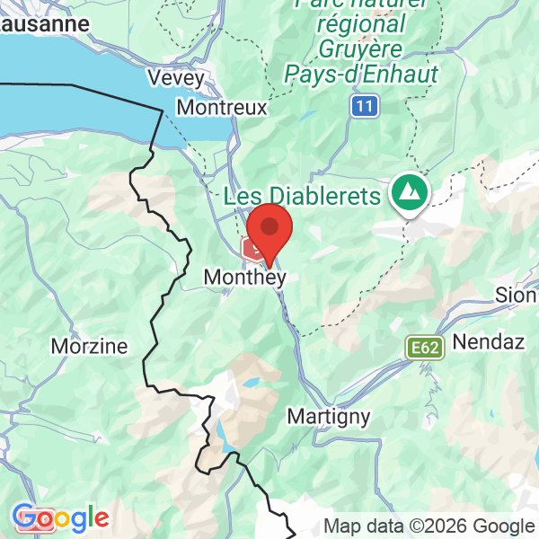 Prévisualisation de la carte