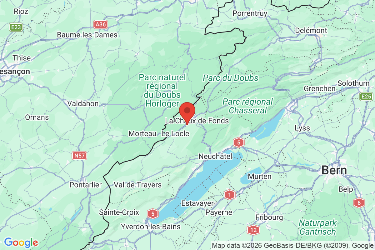 Prévisualisation de la carte