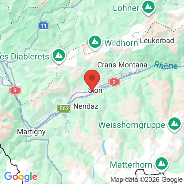Prévisualisation de la carte