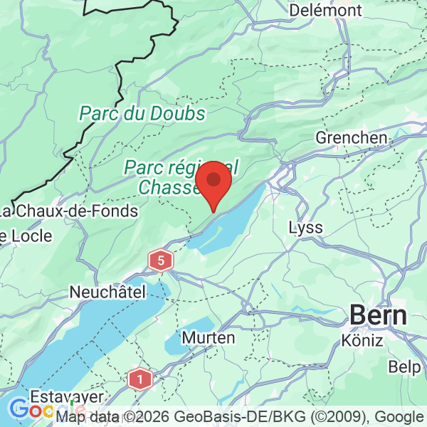 Prévisualisation de la carte