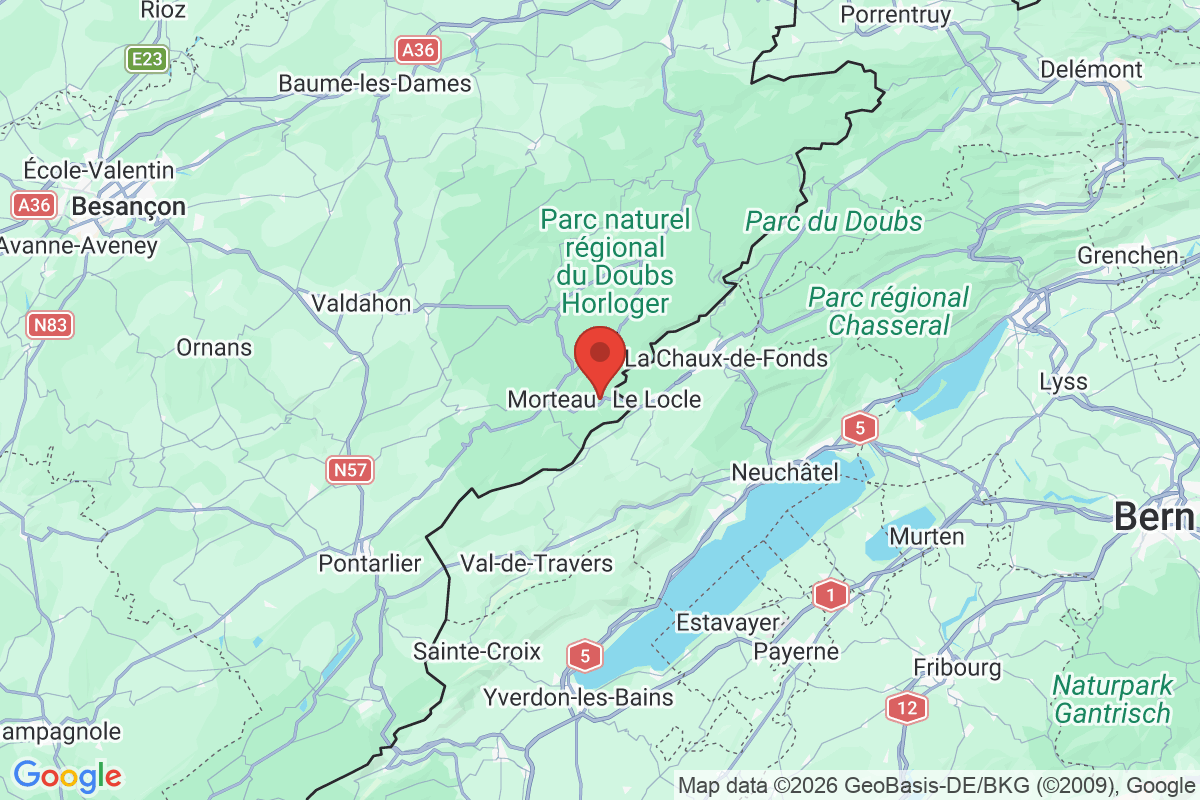 Prévisualisation de la carte
