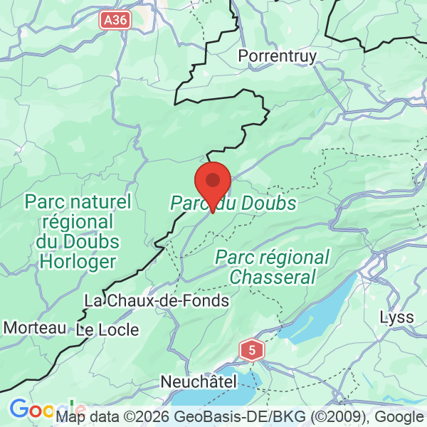 Prévisualisation de la carte