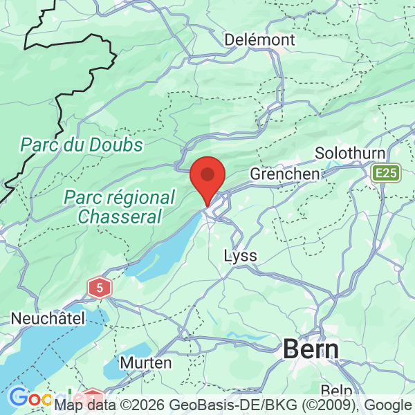 Prévisualisation de la carte