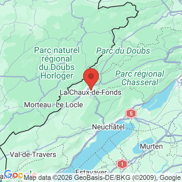 Prévisualisation de la carte