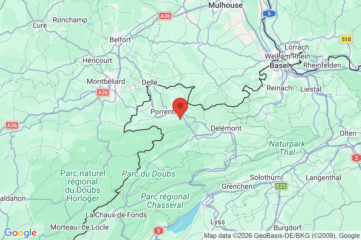Prévisualisation de la carte