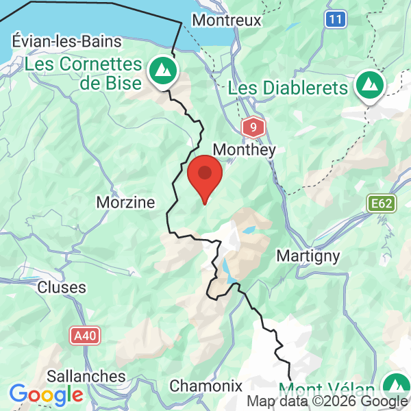 Prévisualisation de la carte