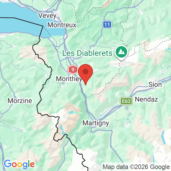 Prévisualisation de la carte