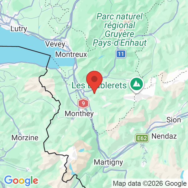 Prévisualisation de la carte