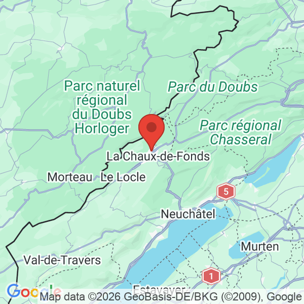 Prévisualisation de la carte