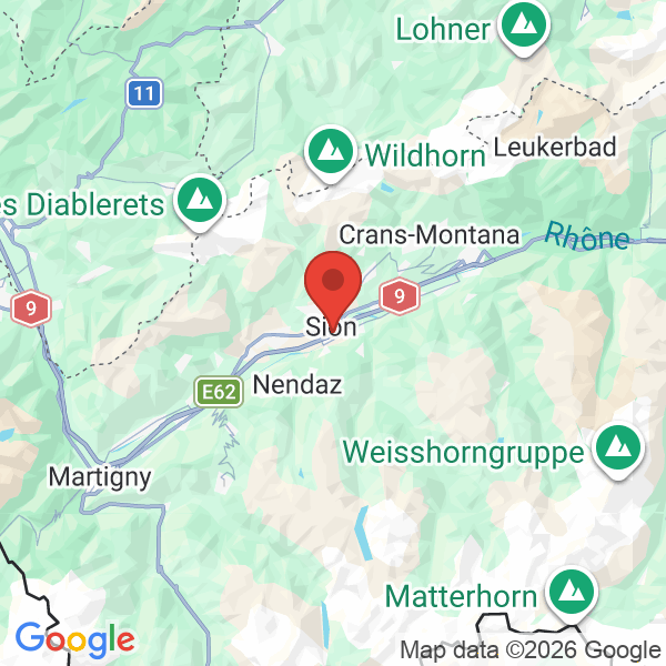 Prévisualisation de la carte