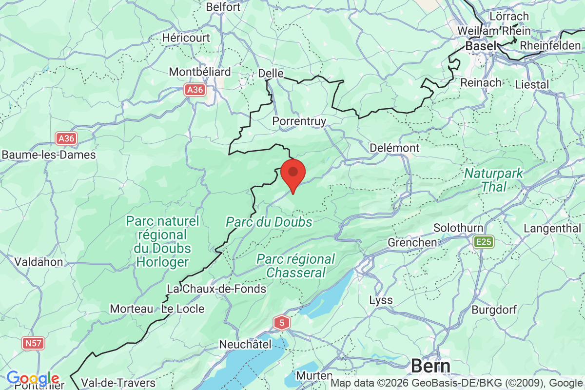 Prévisualisation de la carte
