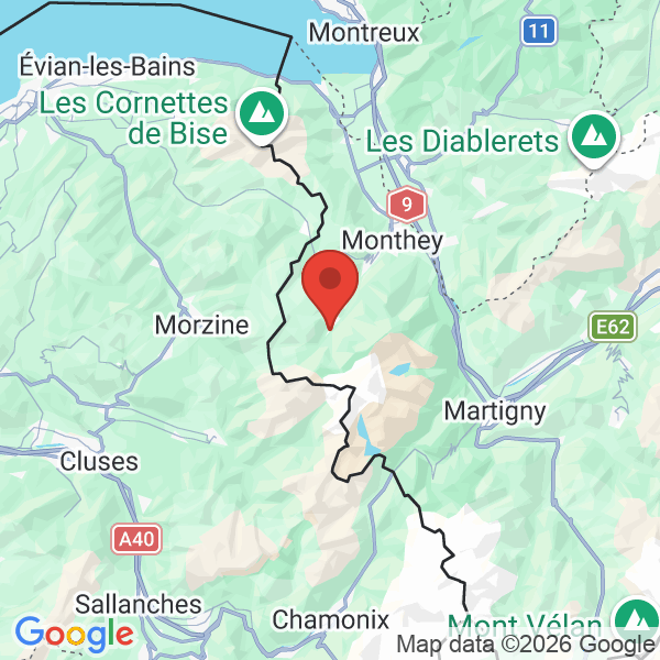 Prévisualisation de la carte