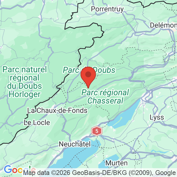 Prévisualisation de la carte