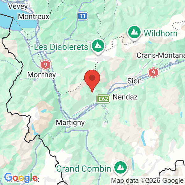 Prévisualisation de la carte