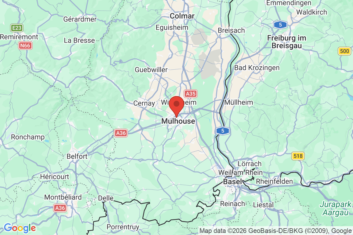 Prévisualisation de la carte