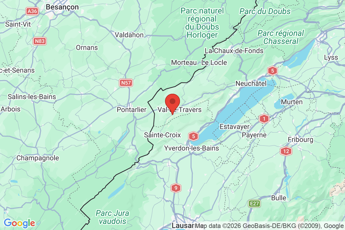 Prévisualisation de la carte