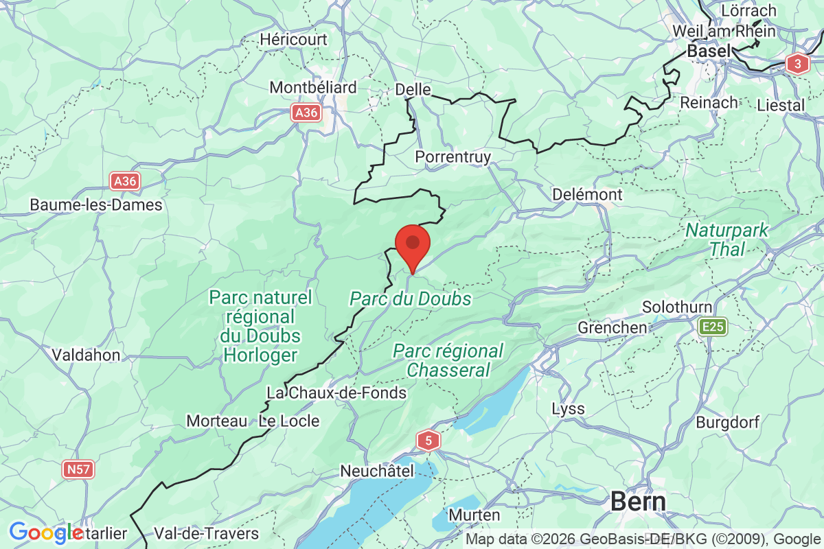 Prévisualisation de la carte