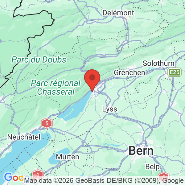 Prévisualisation de la carte