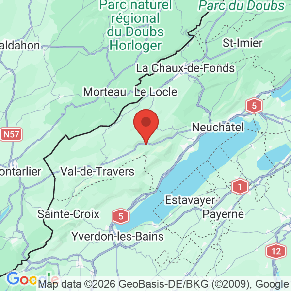 Prévisualisation de la carte