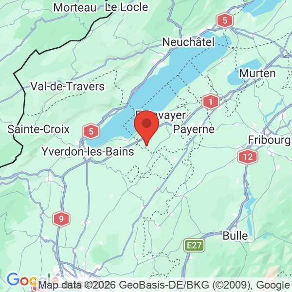 Prévisualisation de la carte