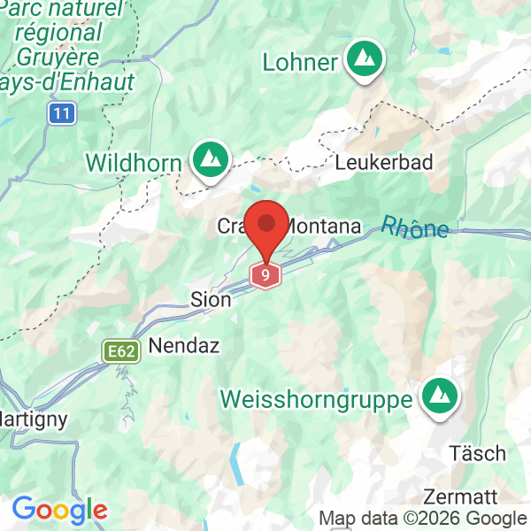 Prévisualisation de la carte