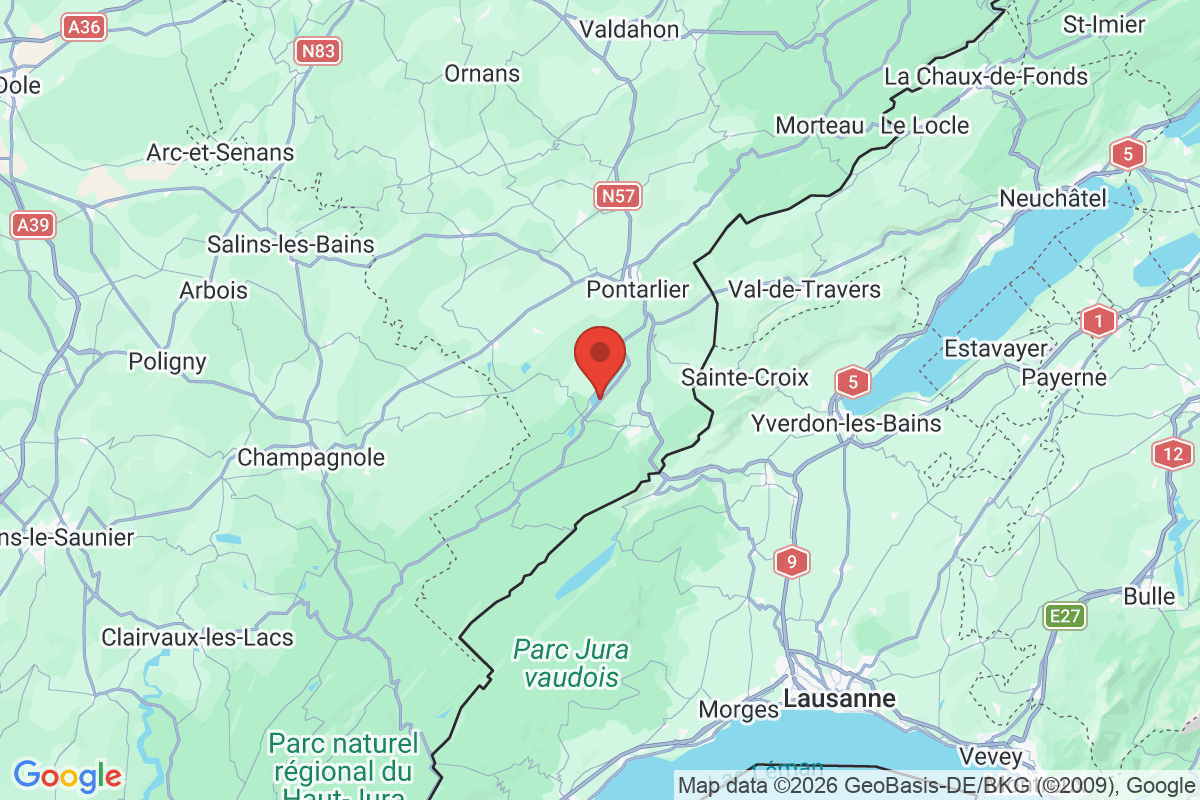 Prévisualisation de la carte