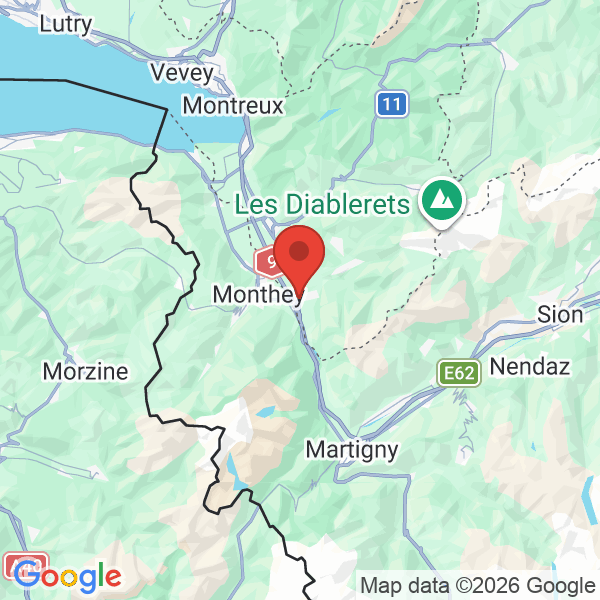Prévisualisation de la carte