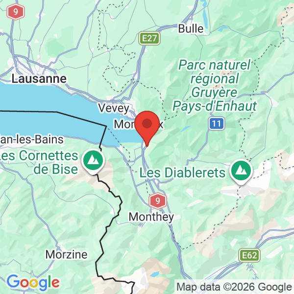 Prévisualisation de la carte