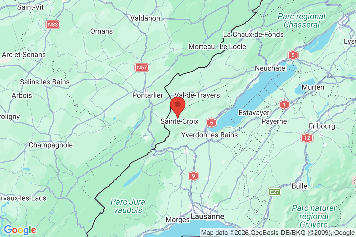 Prévisualisation de la carte