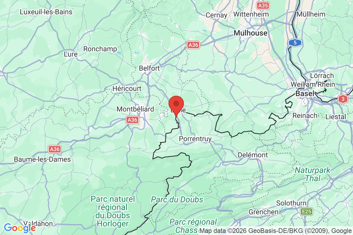 Prévisualisation de la carte