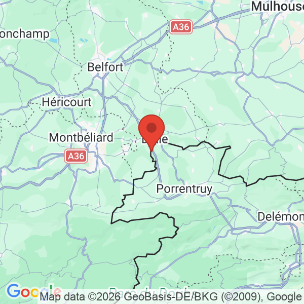 Prévisualisation de la carte