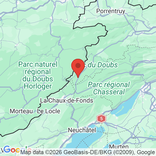 Prévisualisation de la carte